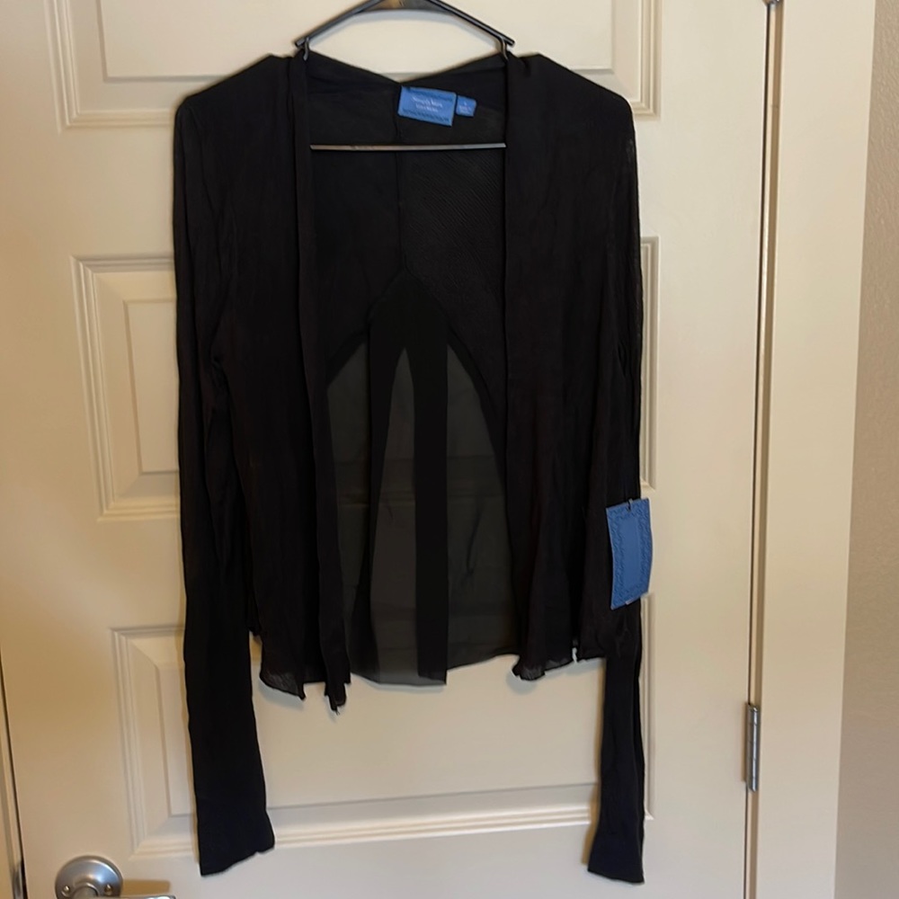 NWT Simply Vera black cardigan, size L
